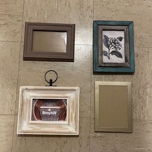 Picture Frames, set of 4